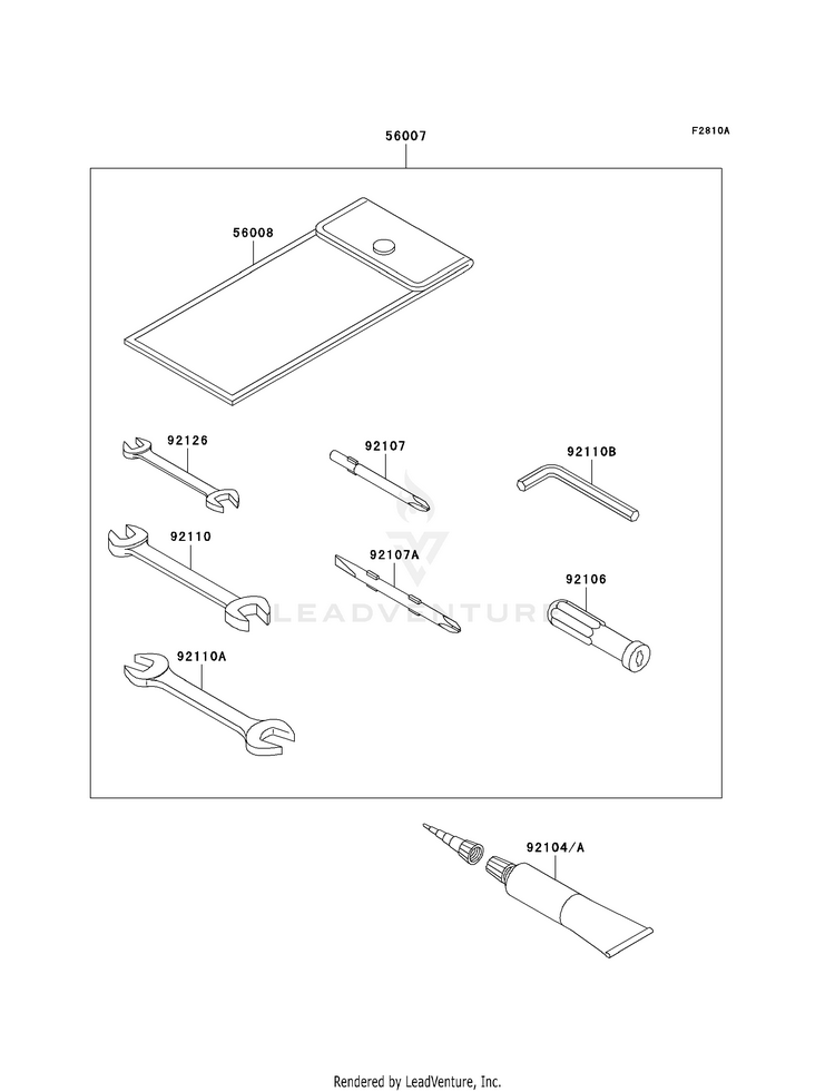 Owner's Tools (Eaf-Ecf) Schematic