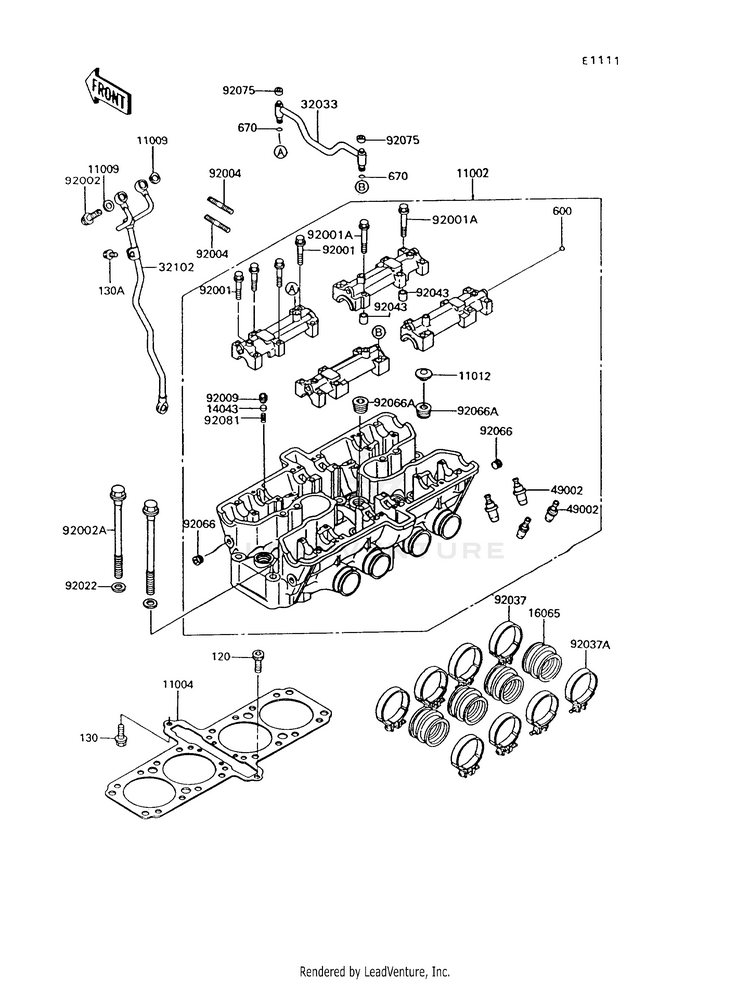 Cylinder Head Schematic