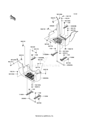 Footrests Schematic