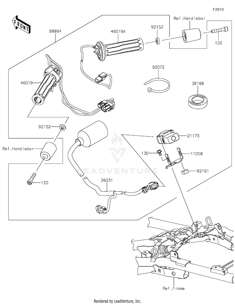 Accessory(Grip Heater) Schematic