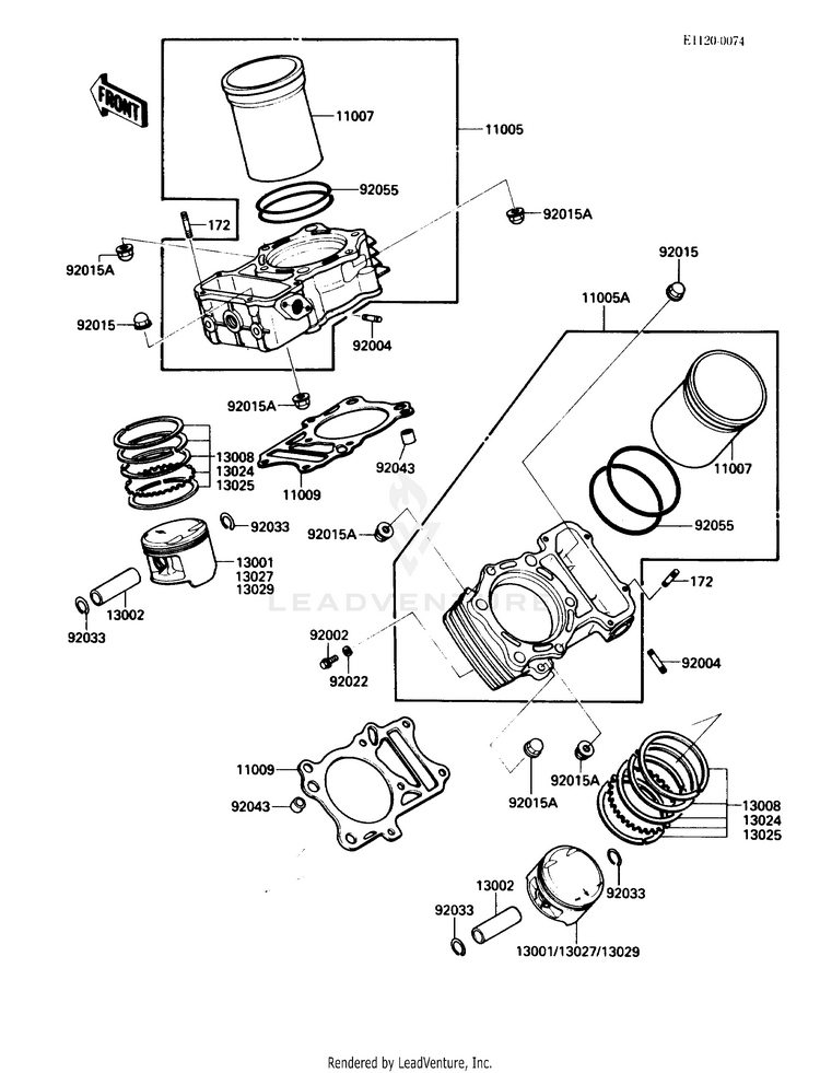 Cylinder/Piston(S) Schematic