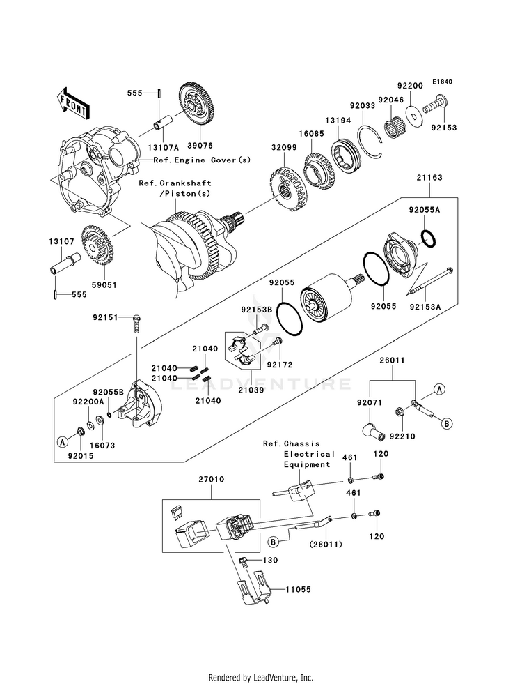 Starter Motor Schematic