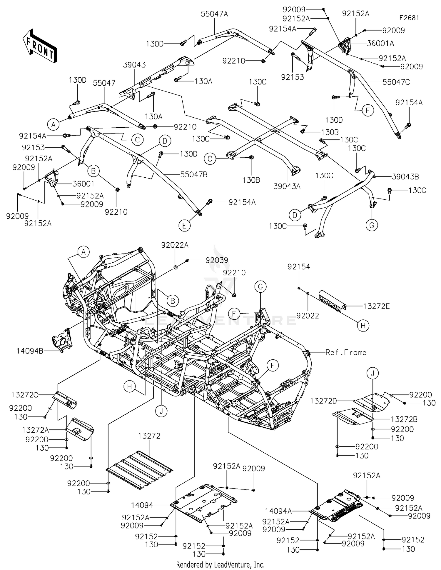 Guards/Cab Frame