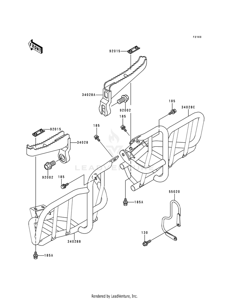Footrests Schematic