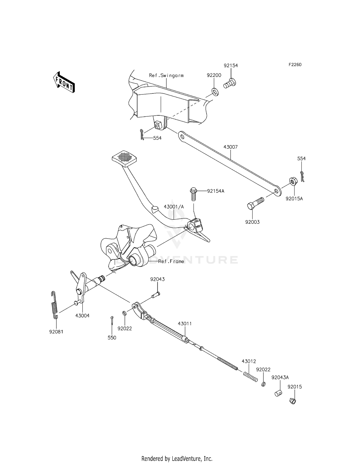 BRAKE PEDAL
