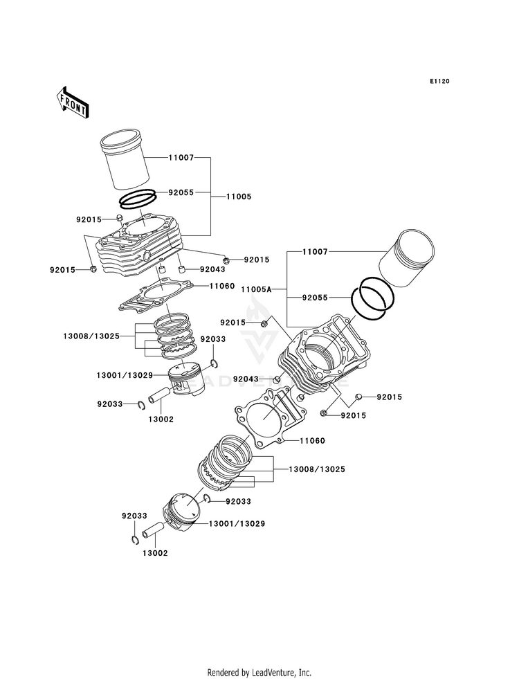 Cylinder/Piston(S) Schematic