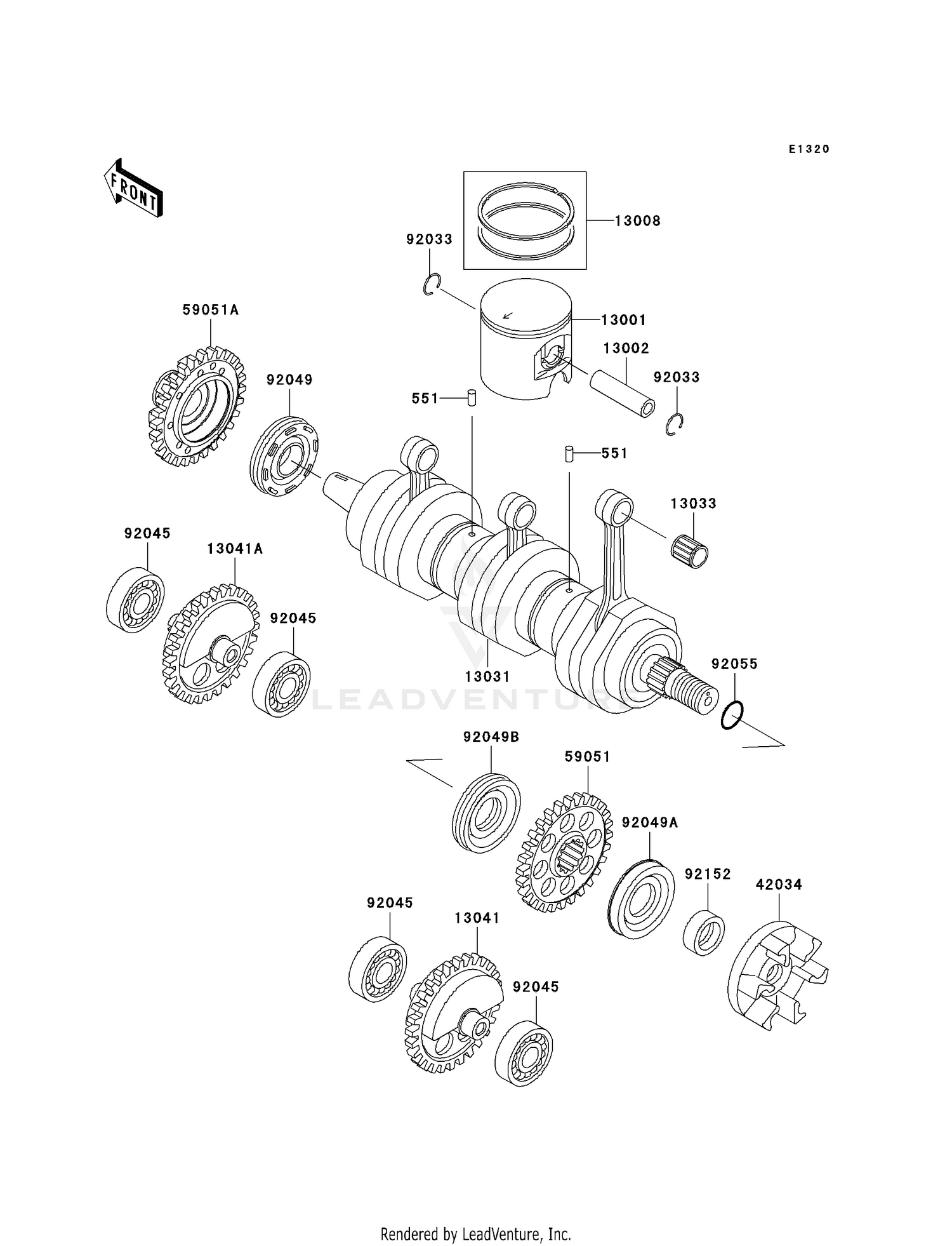CRANKSHAFT/PISTON(S)