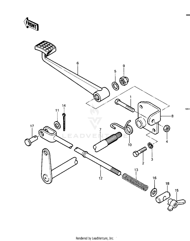 Brake Pedal Schematic