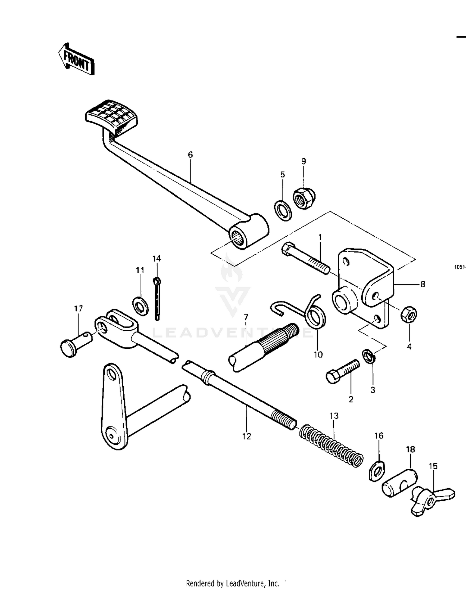 BRAKE PEDAL