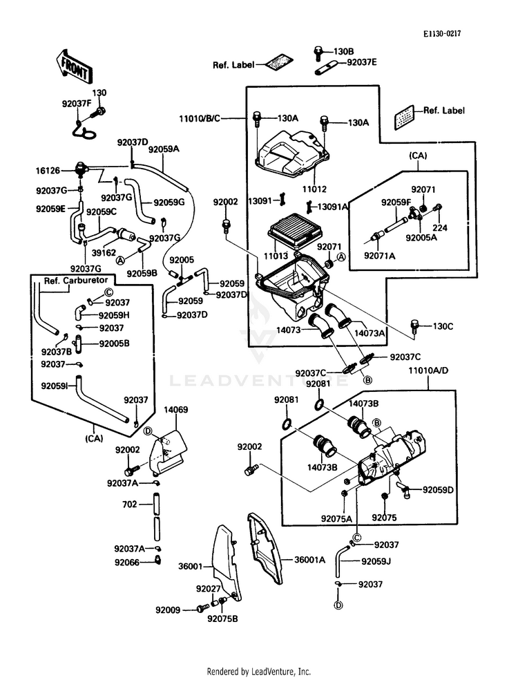 Air Filter Schematic
