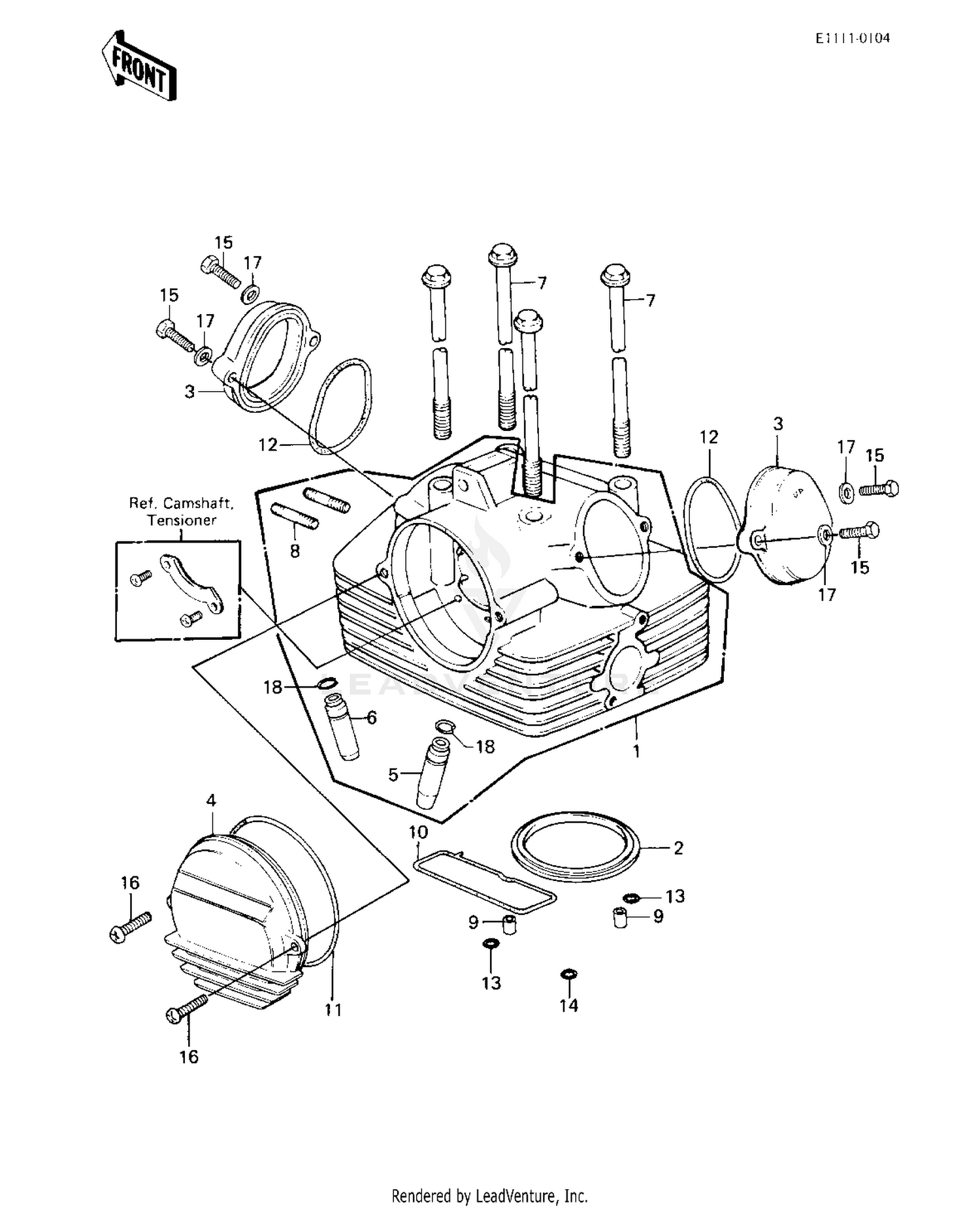 CYLINDER HEAD/COVERS ('83 C1)