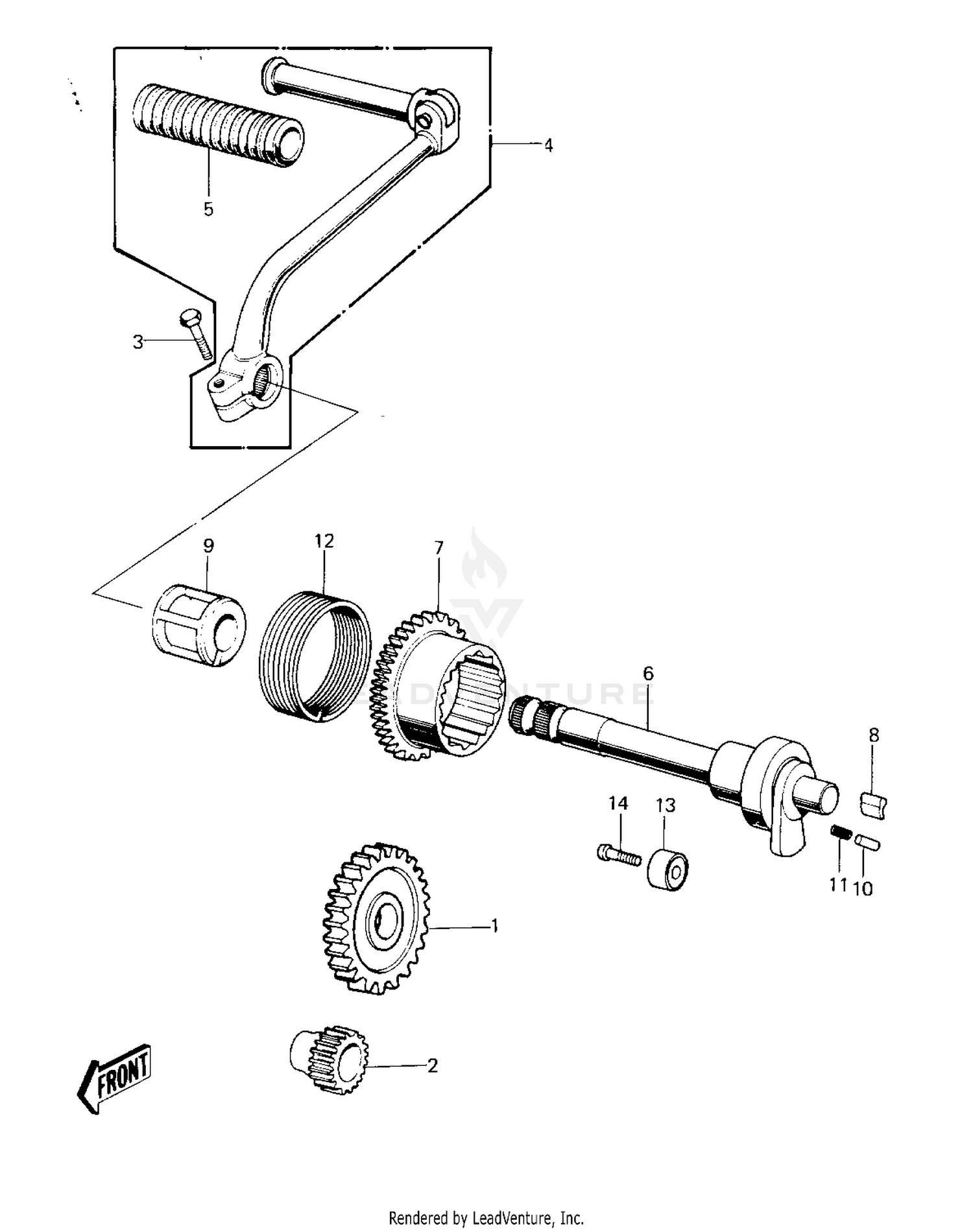 KICKSTARTER MECHANISM