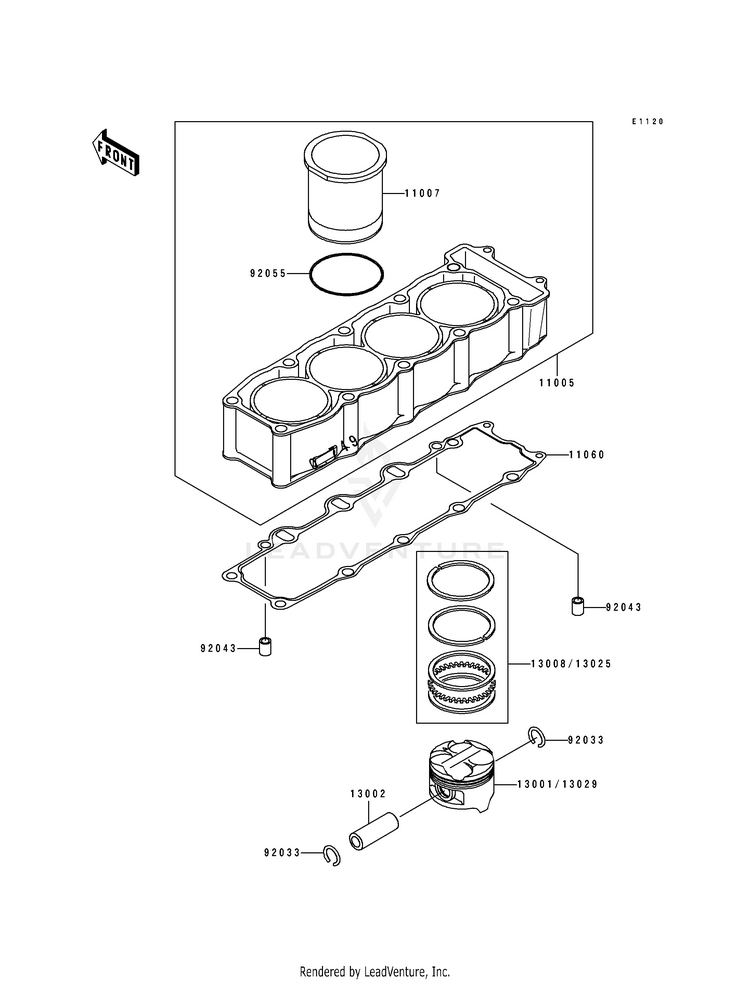 Cylinder/Piston(S) Schematic