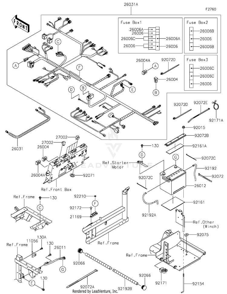 Chassis Electrical Equipment Schematic