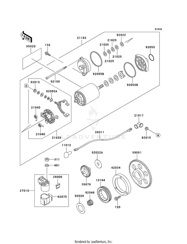 Starter Motor Schematic