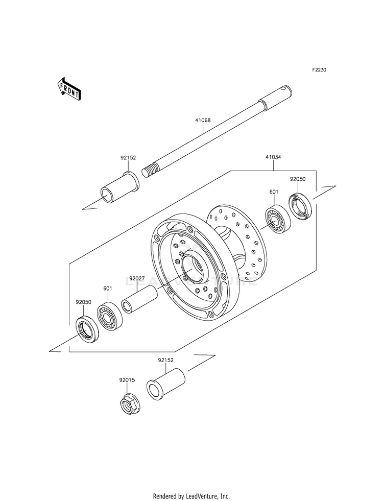 Front Wheel Schematic