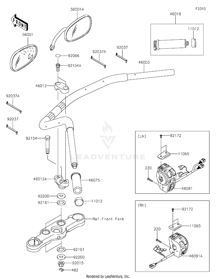 Handlebar Schematic