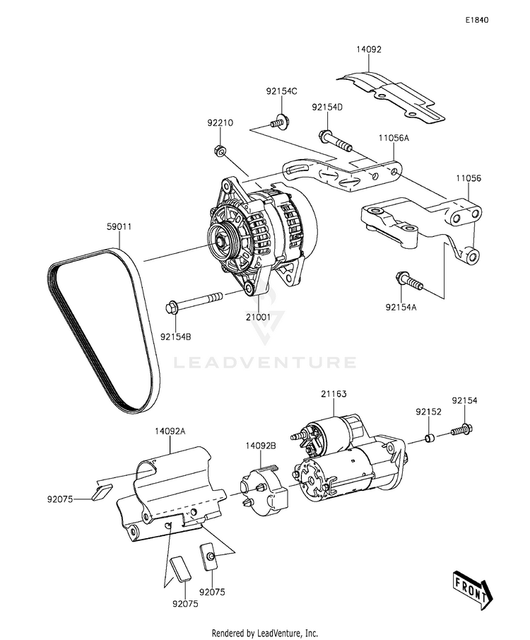 Starter Motor Schematic