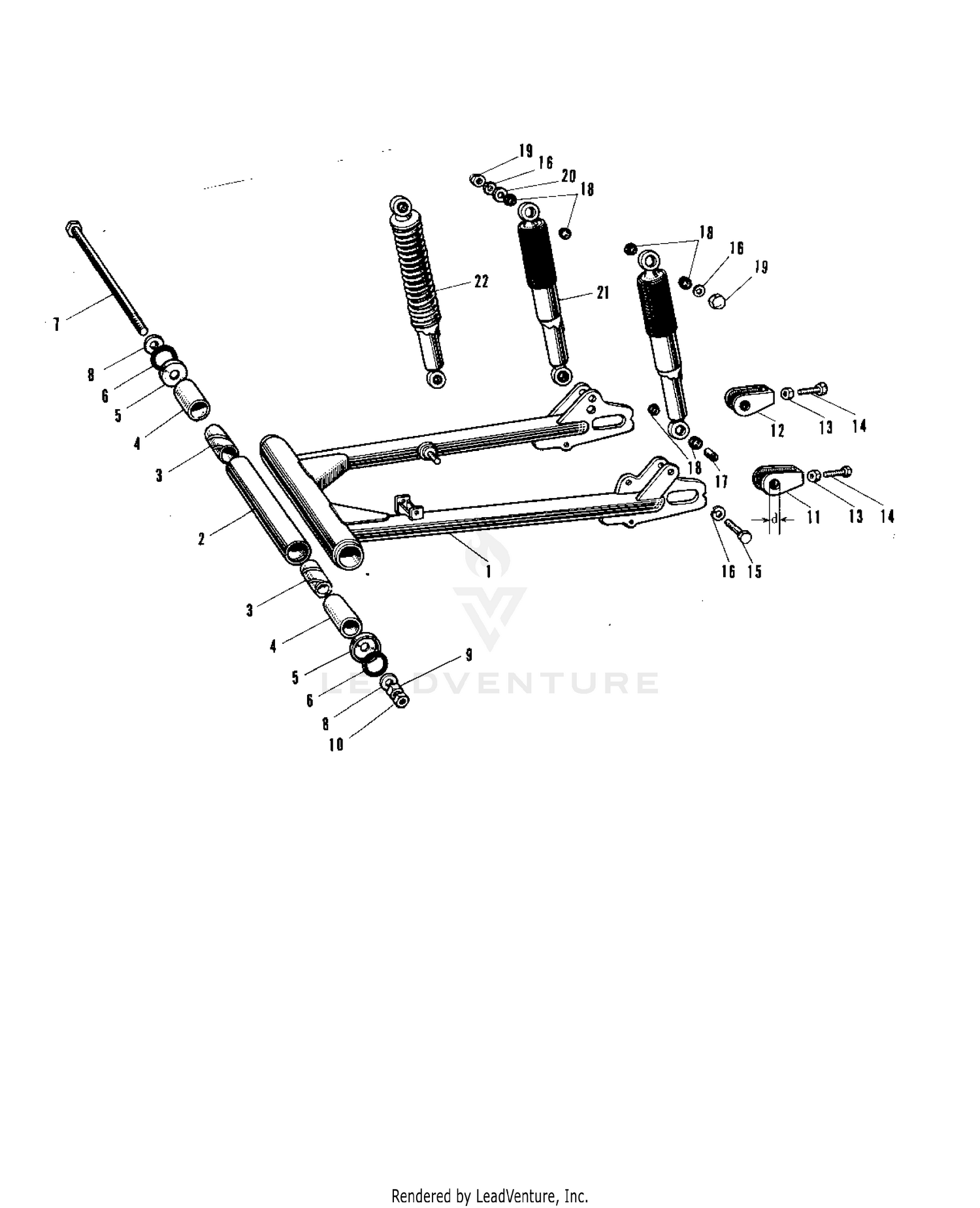 92022-044 WASHER-PL-10.5X26X2.3 Kawasaki