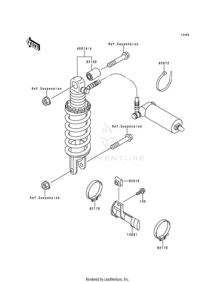 Shock Absorber(S) Schematic