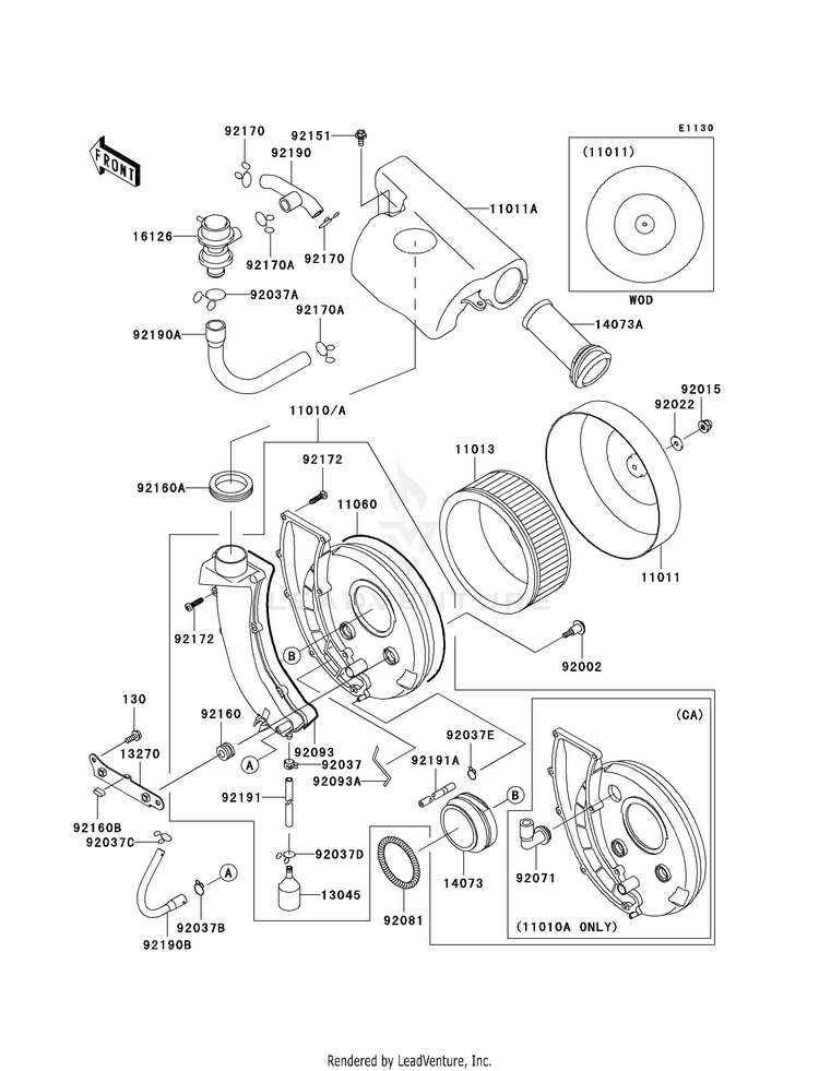 Air Cleaner Schematic