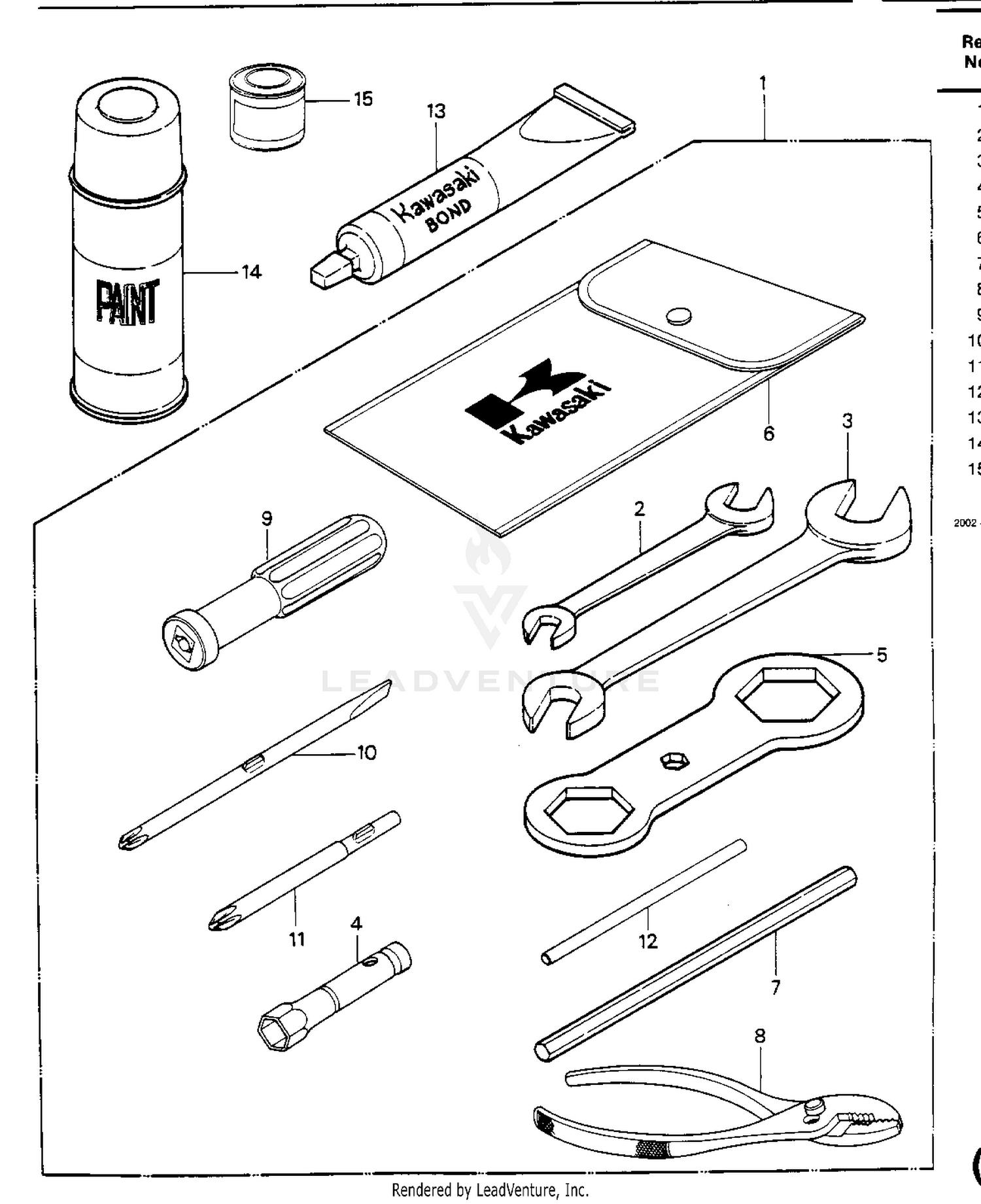 Assembly diagram