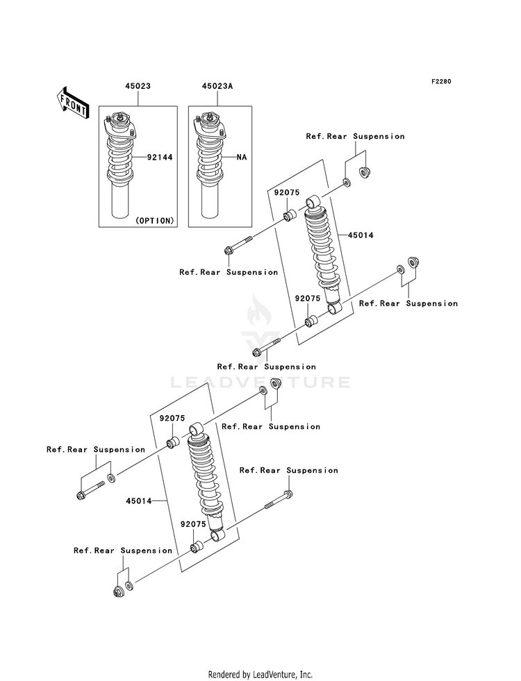 Shock Absorber(S) Schematic