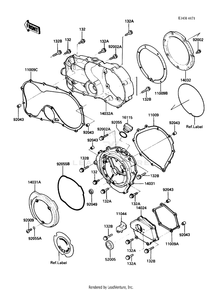 Engine Cover(S) Schematic