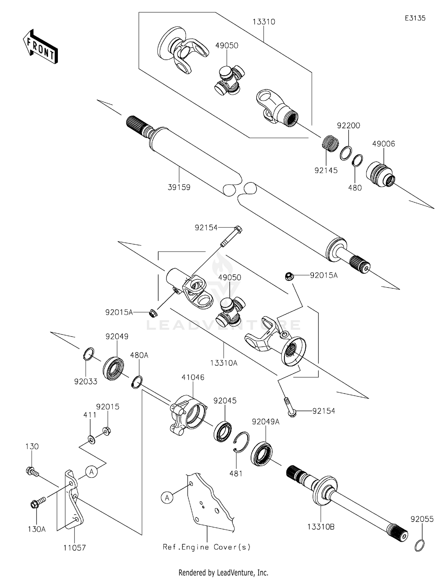 Drive Shaft-Propeller