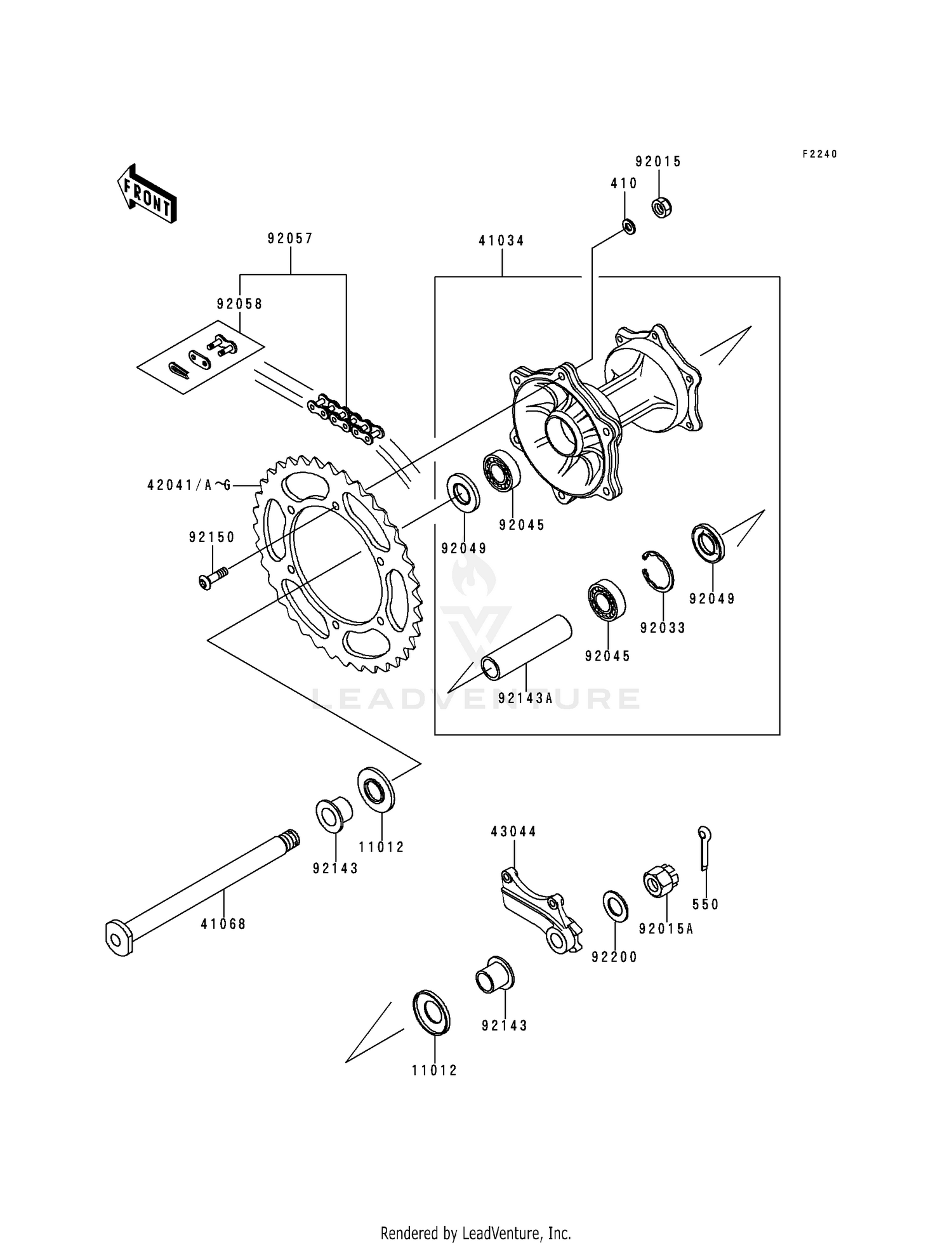 REAR HUB