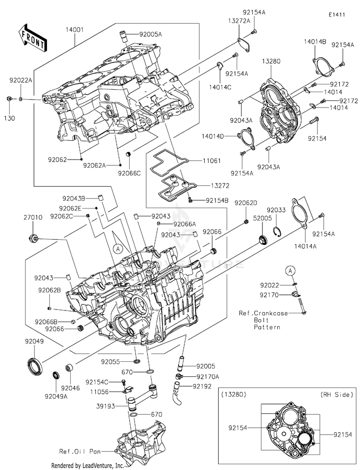 Crankcase Schematic