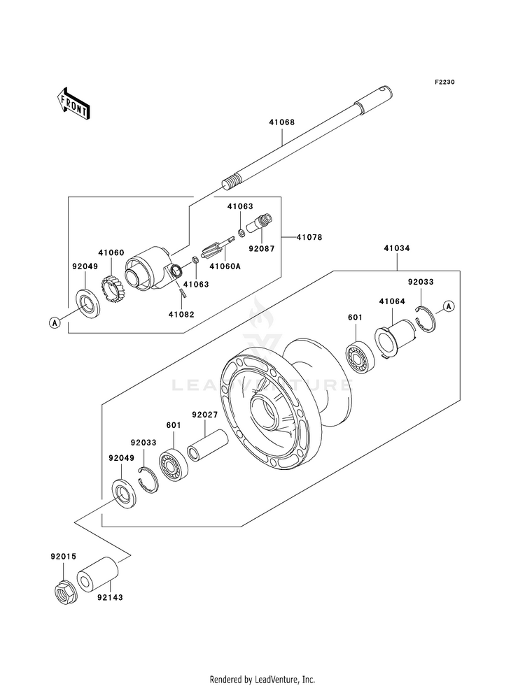 Front Wheel Schematic