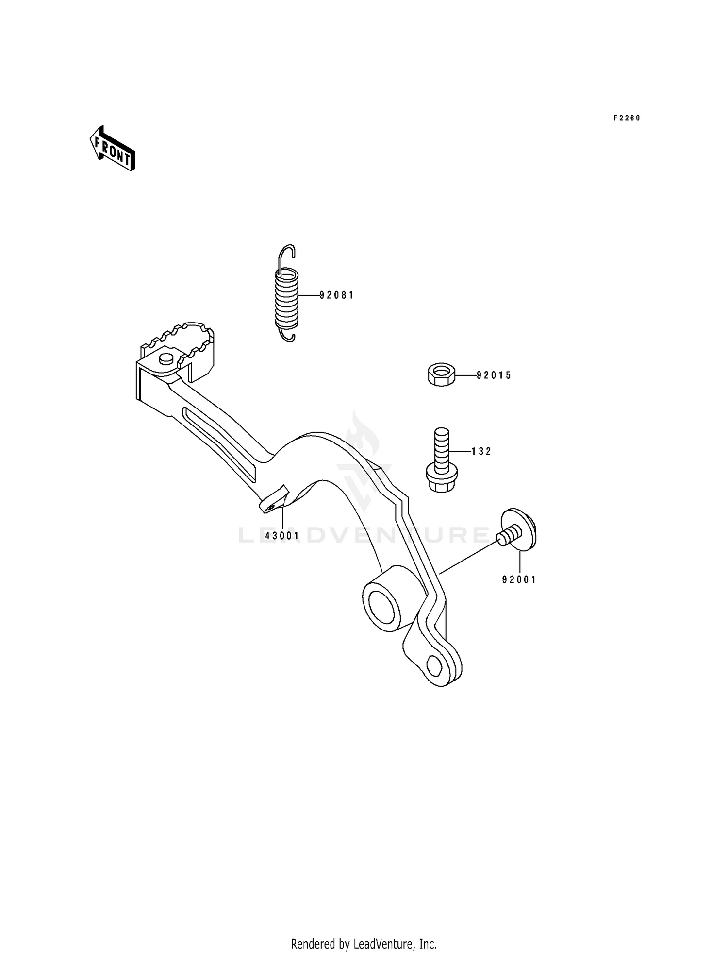 BRAKE PEDAL