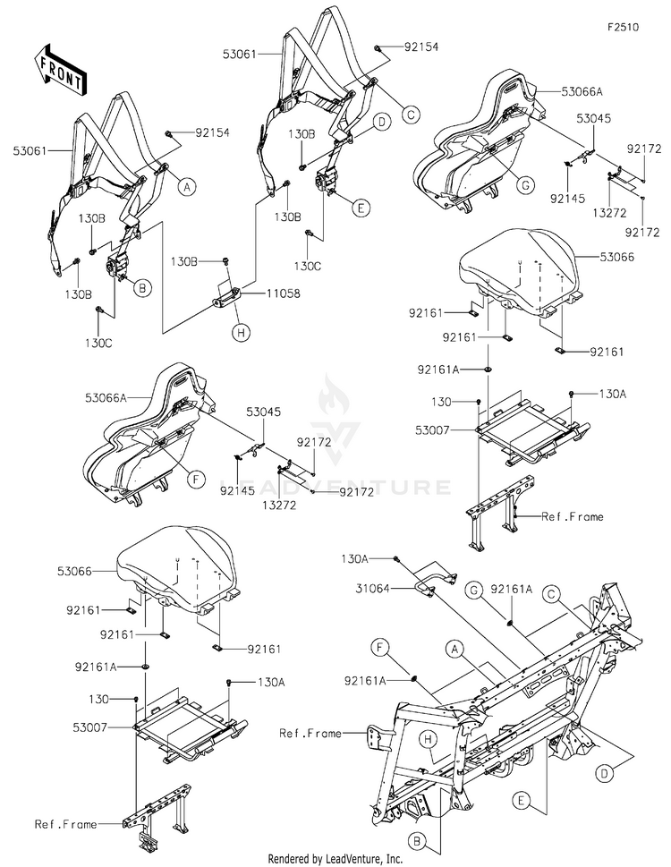 Seat(Rear) Schematic