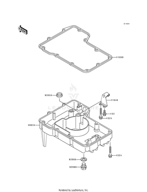 Oil Pan Schematic