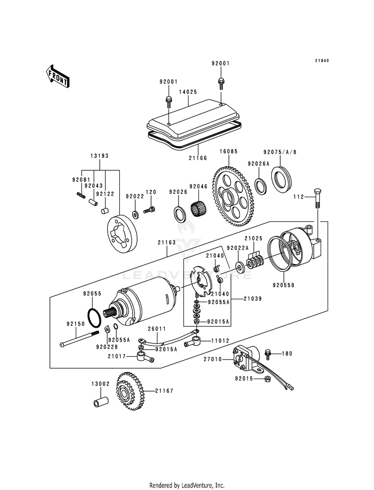 Starter Motor Schematic