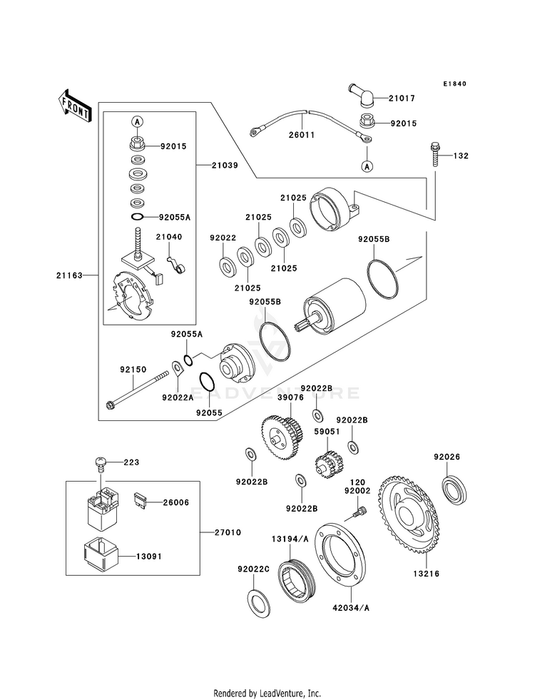 Starter Motor Schematic