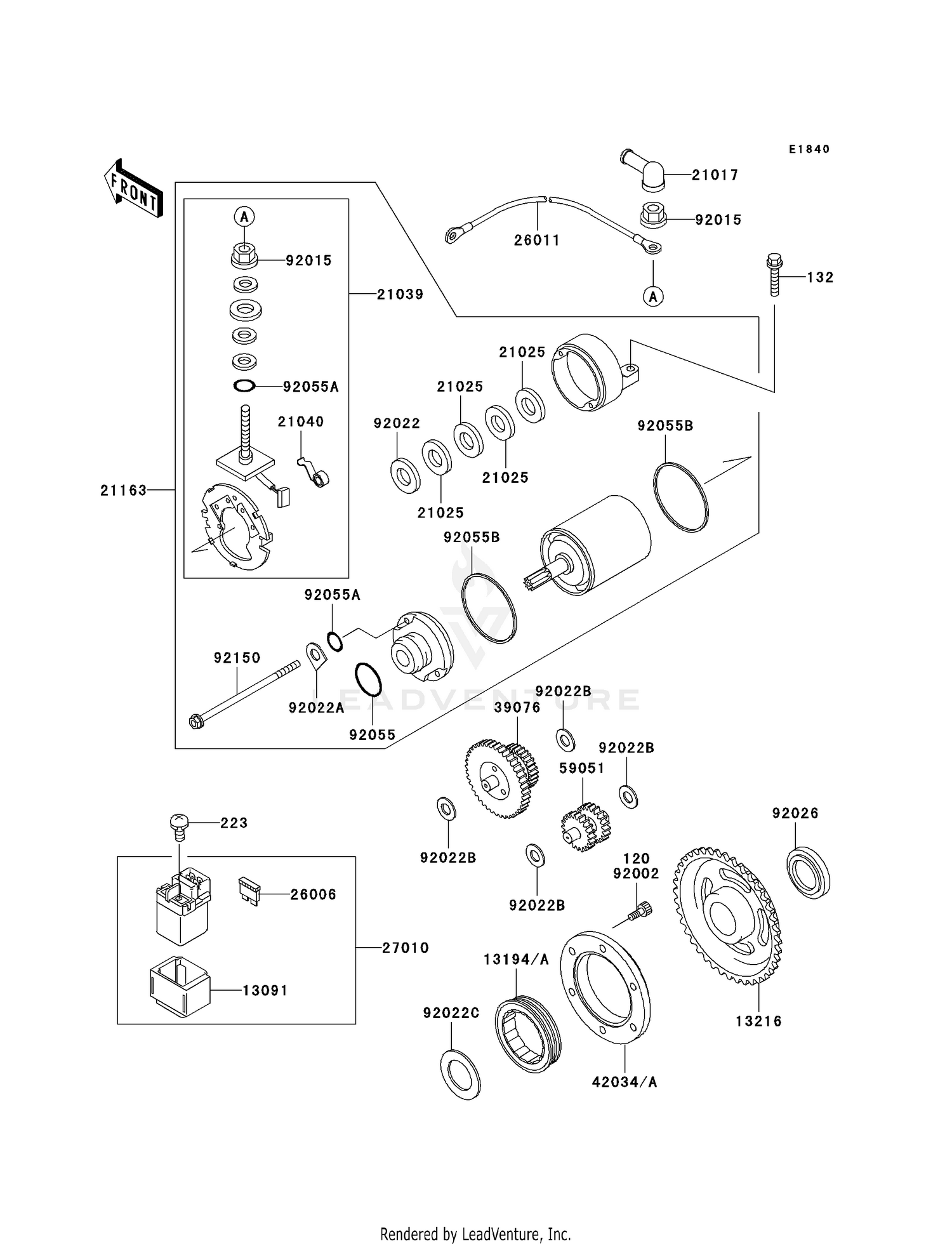 STARTER MOTOR