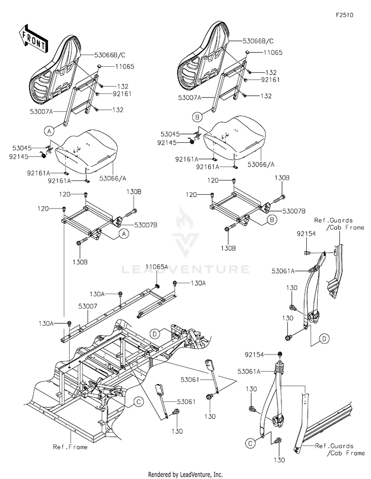 Seat(Rear) Schematic