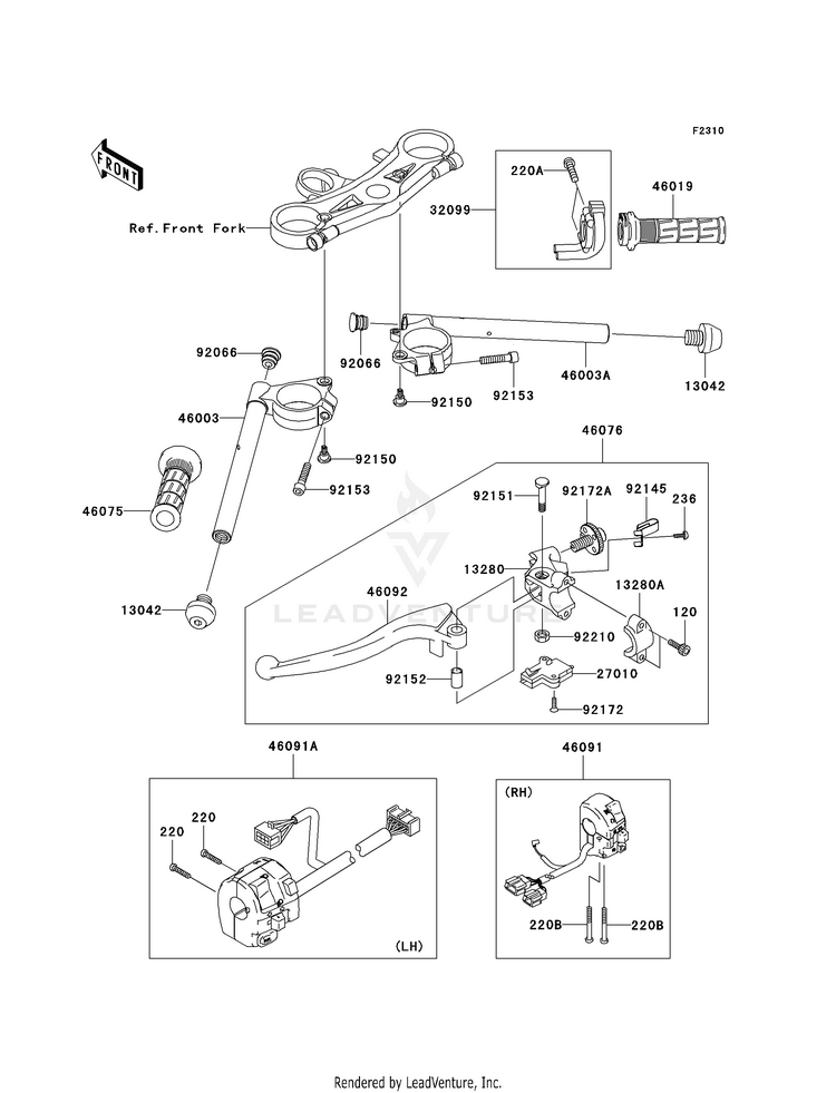 Handlebar Schematic