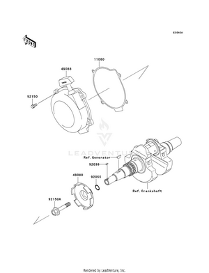 Recoil Starter (vf650ae640352-) Schematic