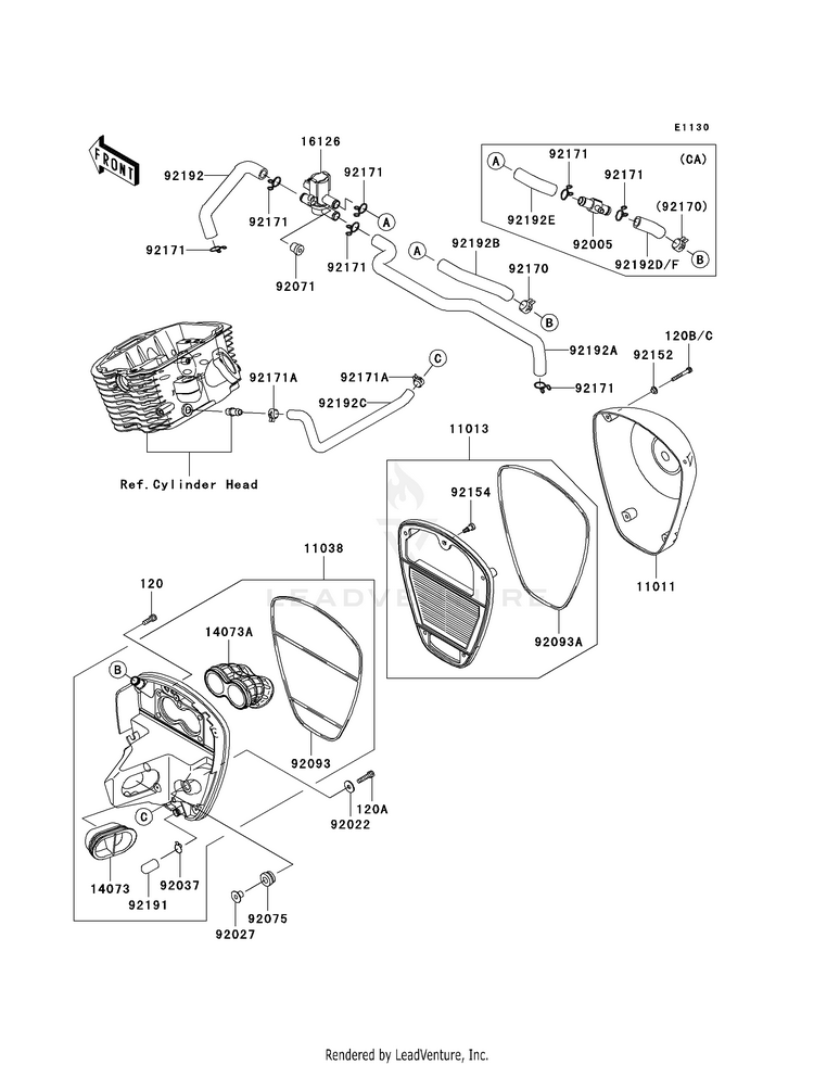 Air Cleaner Schematic