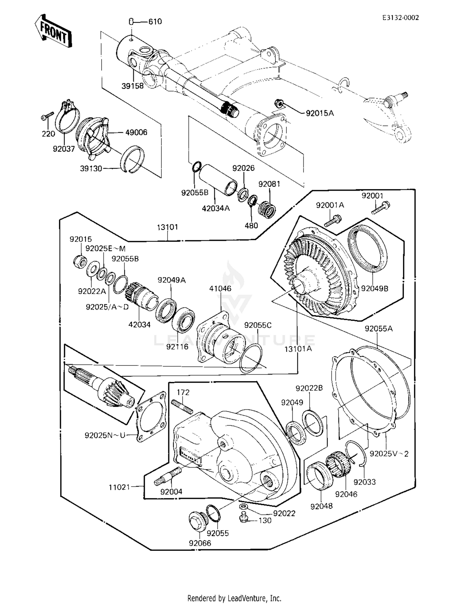 DRIVE SHAFT/FINAL GEARS