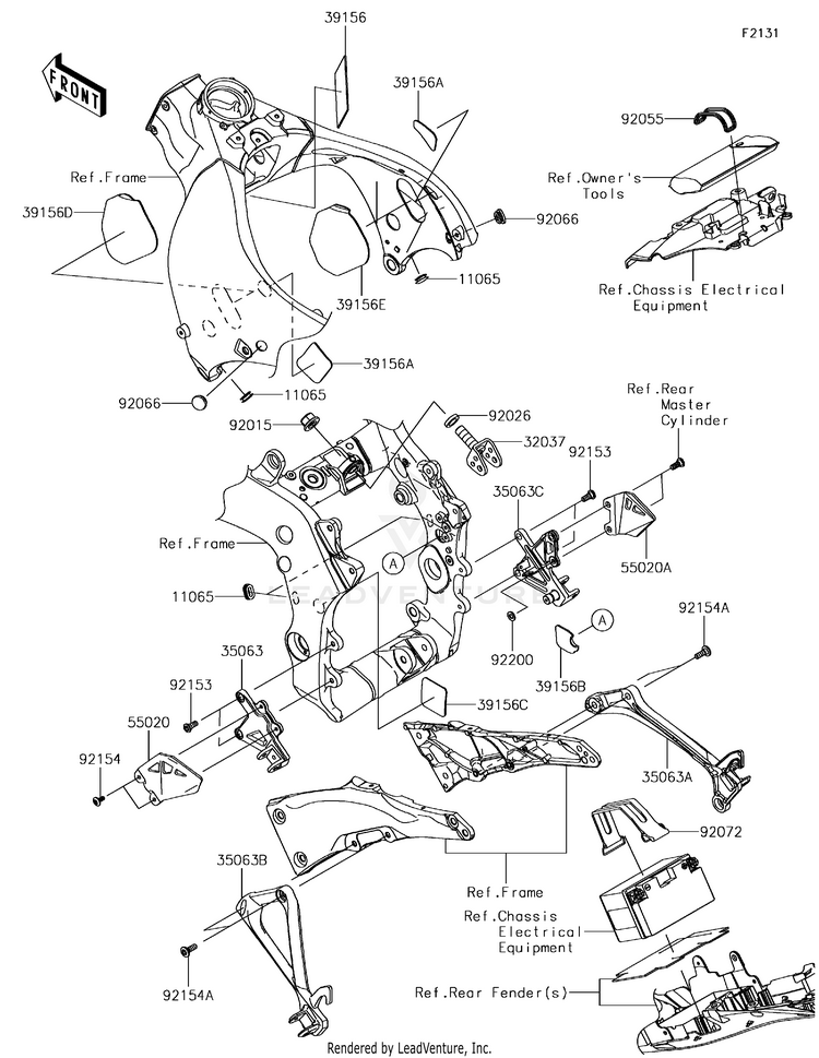 Frame Fittings Schematic