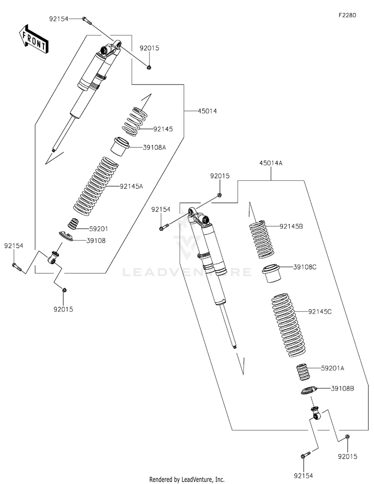 Shock Absorber(S) Schematic