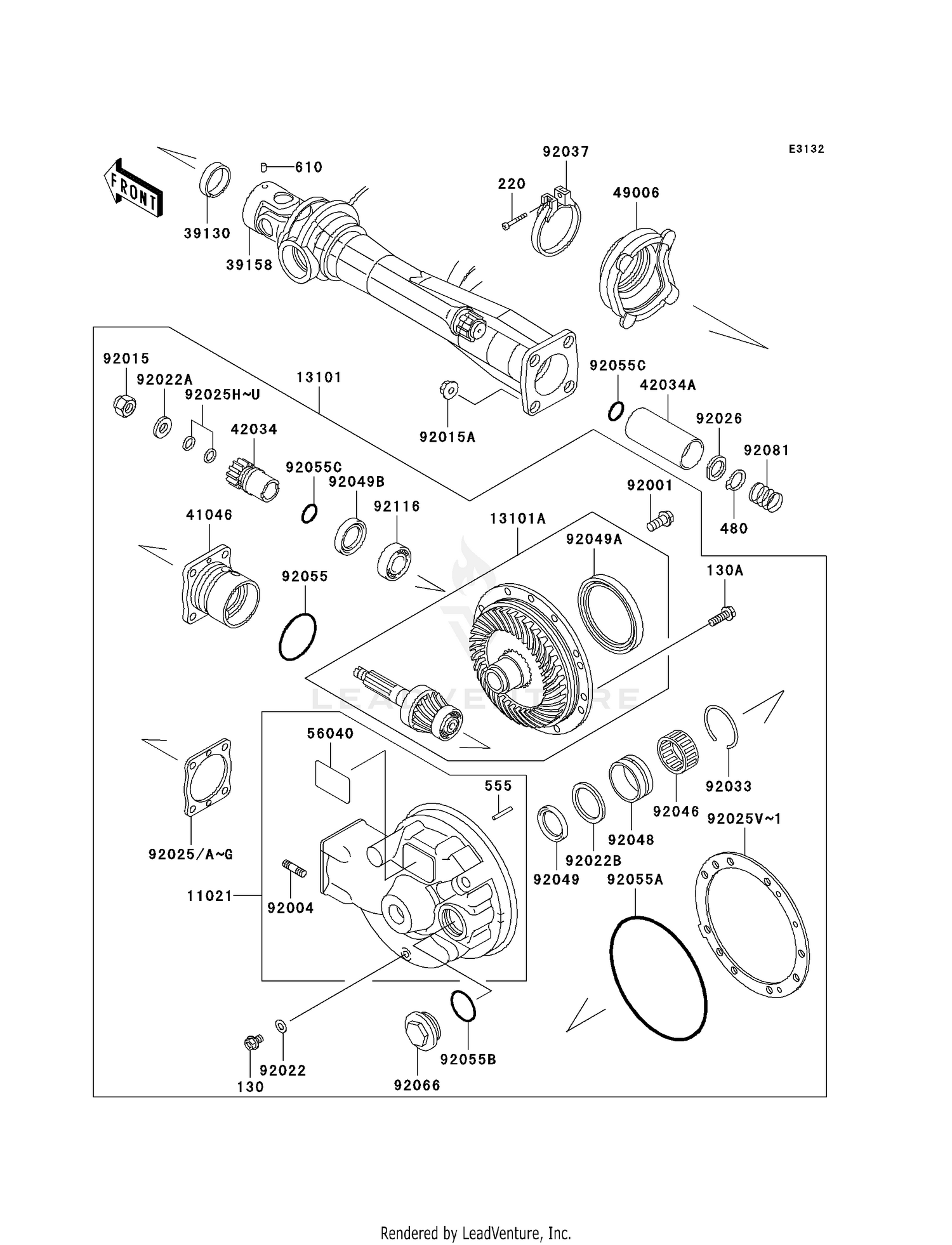 DRIVE SHAFT/FINAL GEAR