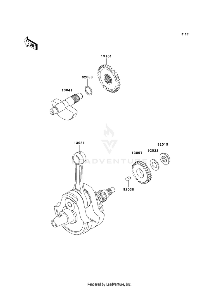 Crankshaft Schematic