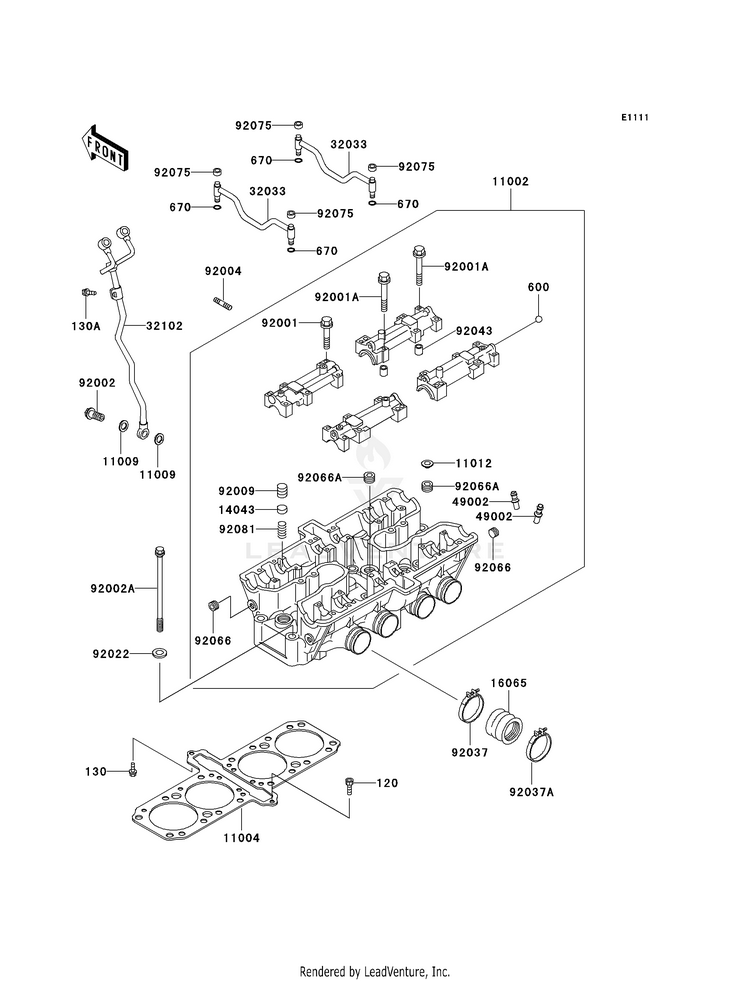 Cylinder Head Schematic