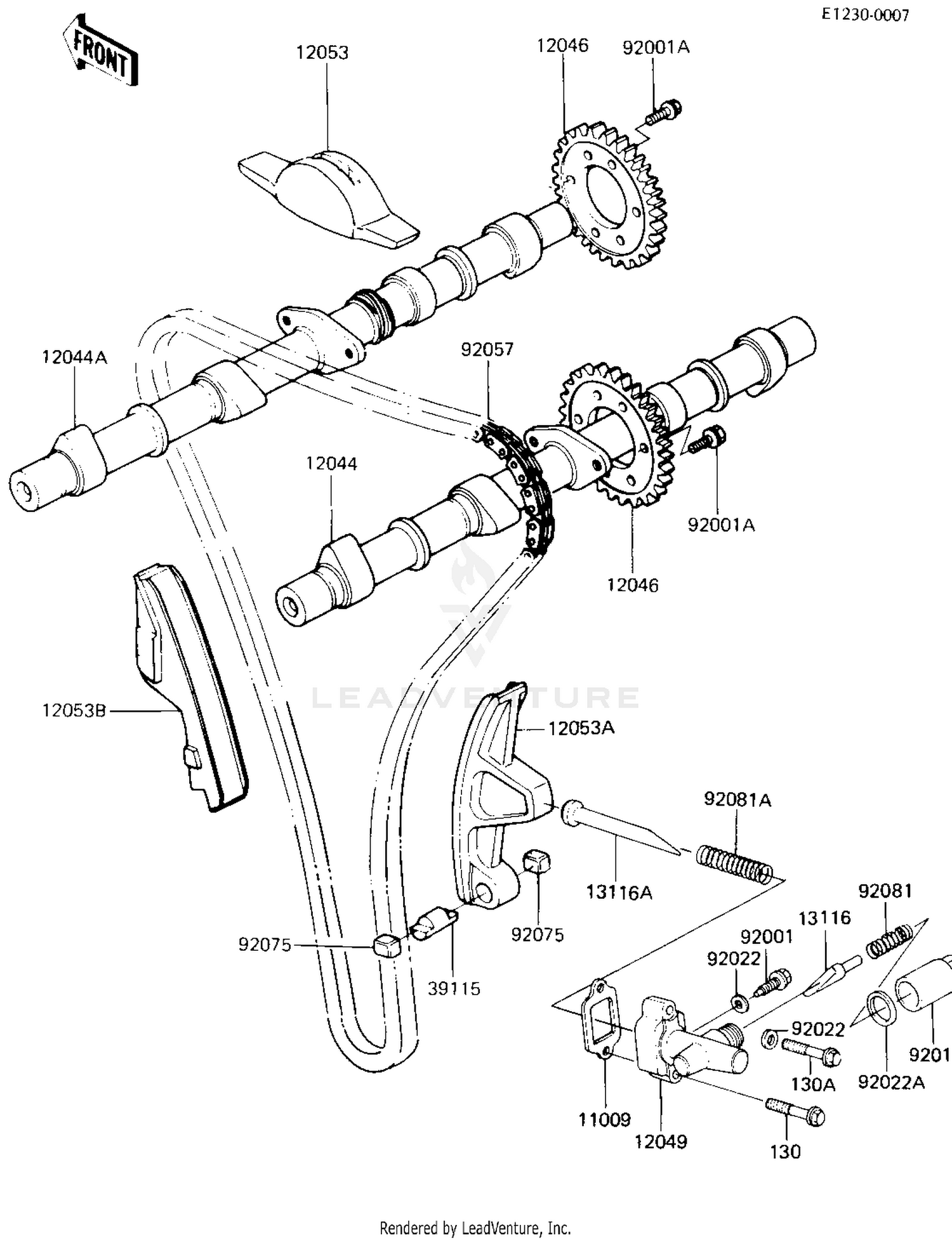 CAMSHAFTS/CHAIN/TENSIONER