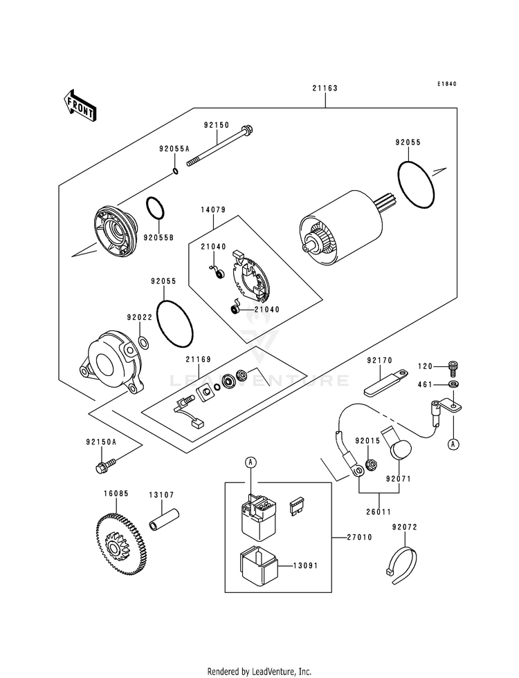 Starter Motor Schematic